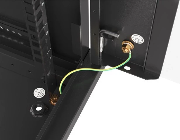 RACK ohišje LANBERG WF01-6606-10B, 6U, z ogledalnimi vrati