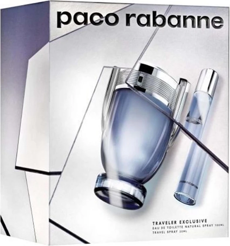 Eau de Toilette za moške Paco Rabanne Invictus, 100ml + 20ml