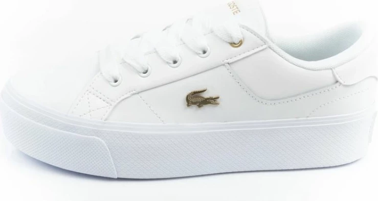 Superge za ženske Lacoste, bele