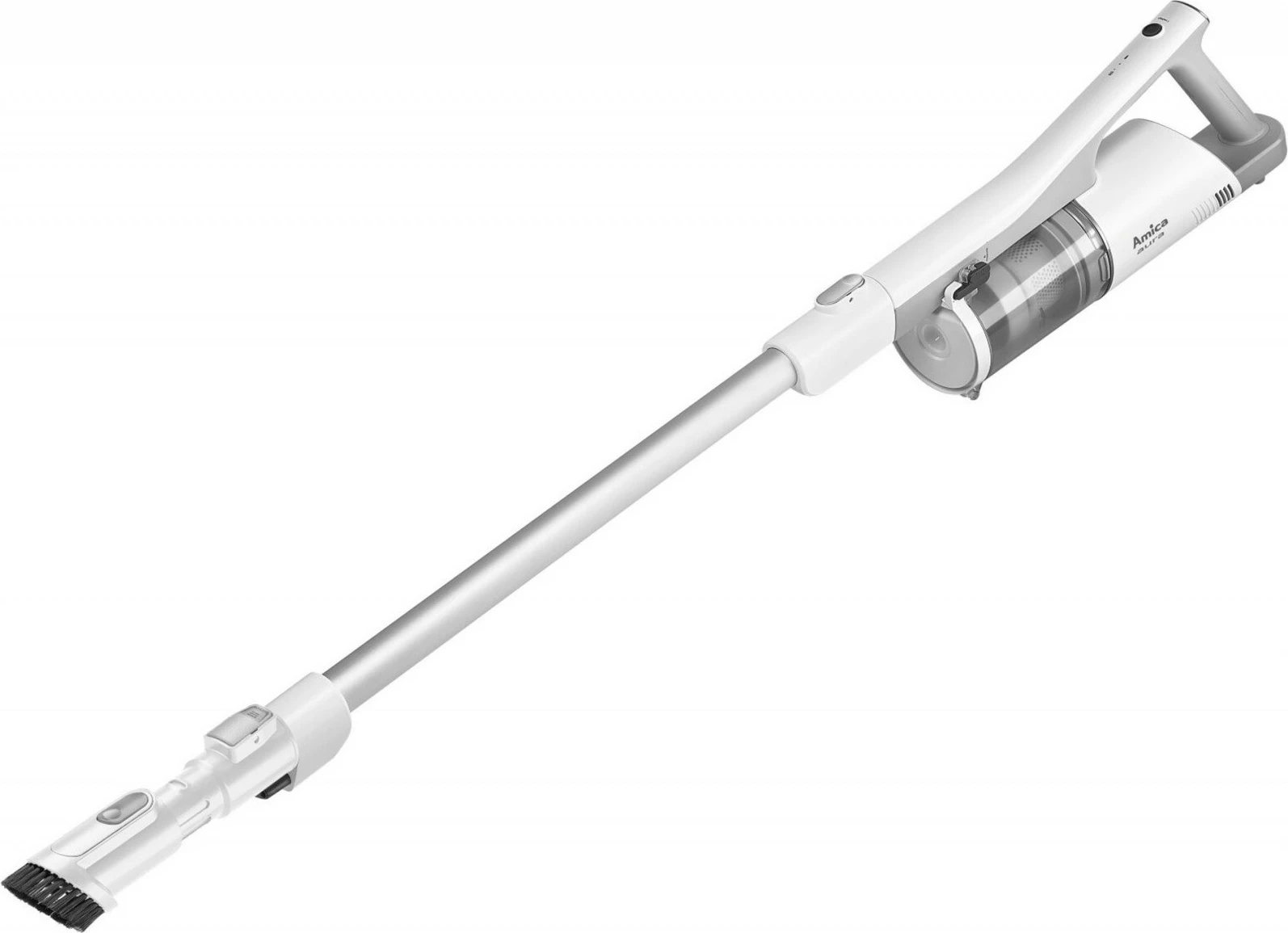 Pokončni brezžični sesalnik Amica AURA VM 7050, 450 ml, bel