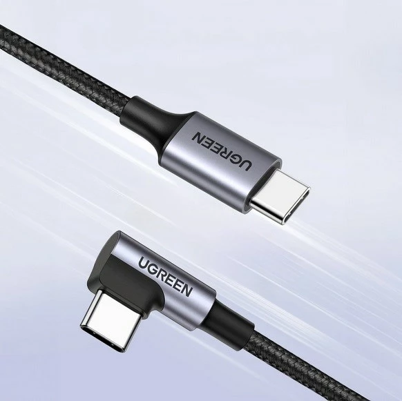 USB-C kabel 0,5 m, 60 W, siv UGREEN 50122B USB-C kabel 0,5 m, 60 W, siv UGREEN 50122B