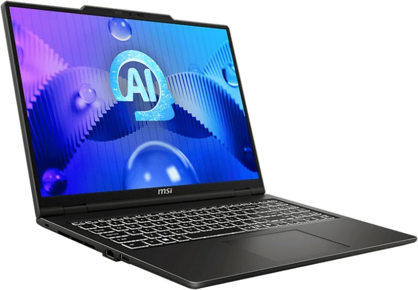 Prenosnik 16'', Intel Core Ultra 5 125H, 16 GB RAM, 512 GB SSD, Intel Arc, črn — MSI Venture 16 AI A1MG-039XPL