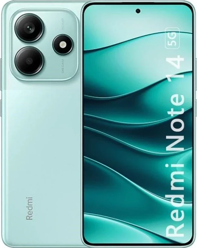 Pametni telefon Xiaomi Redmi Note 14, 6,67" 8+256GB, 5G, zelen