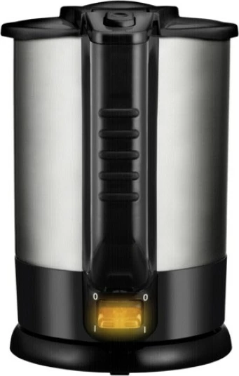 Električni vrelec 1,5 L, 2200 W, inox/črn — UNOLD Blitzkocher Edition