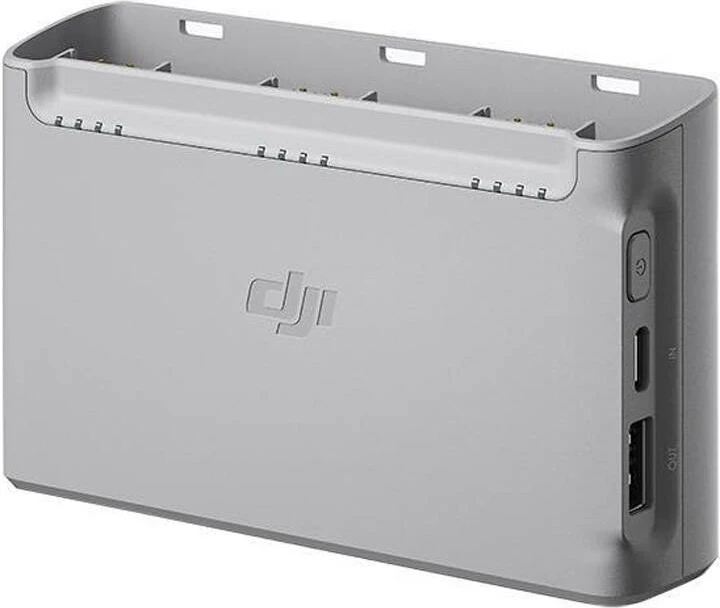 Dvojna polnilna postaja za dron DJI Mini 2, siva
