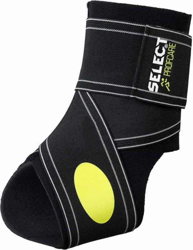 Stabilizator gležnja v dveh delih Select, za moške in ženske, črn