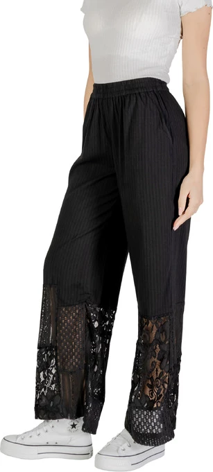 Hlače za ženske Ichi, črne