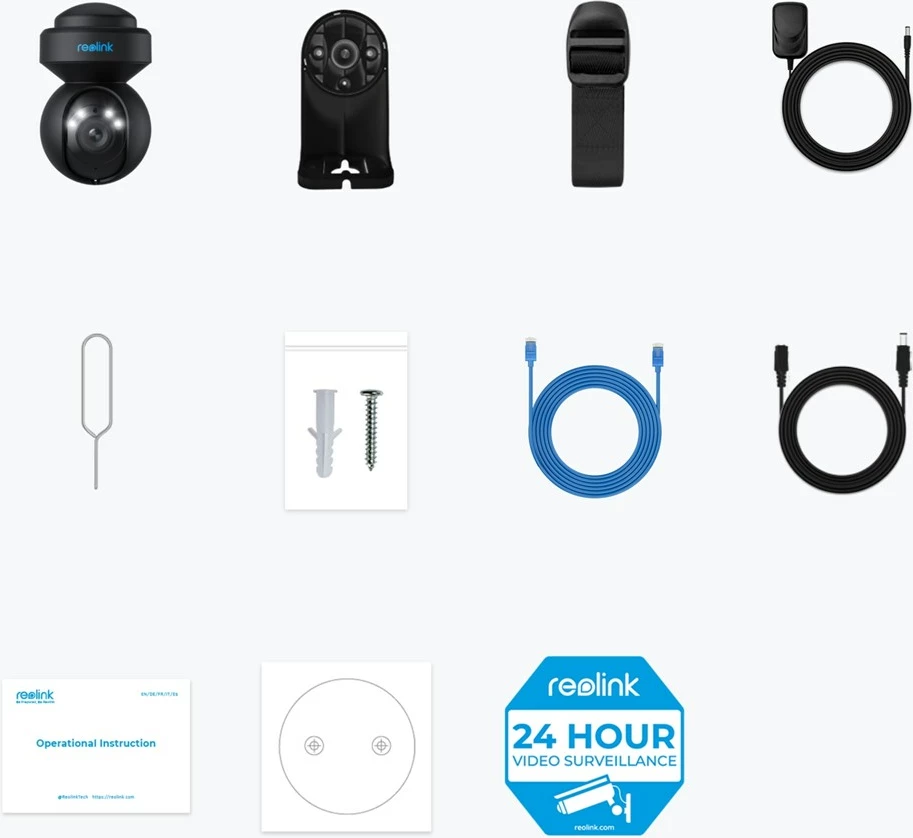 IP kamera Reolink E Series E540, črna