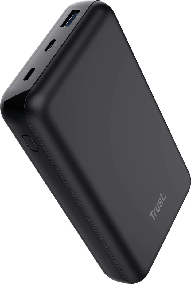 Power bank Trust Laro, črn