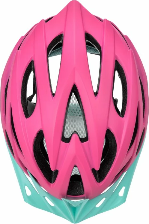 Kolesarska čelada za ženske, Meteor, rožnata