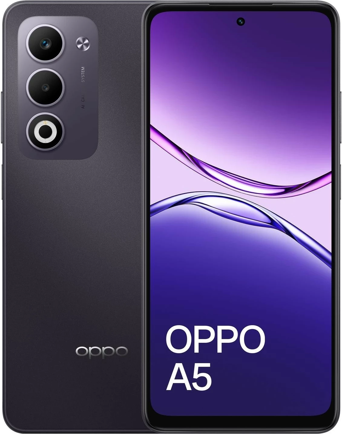 Pameten telefon OPPO A5 6/128GB, temno vijoličen