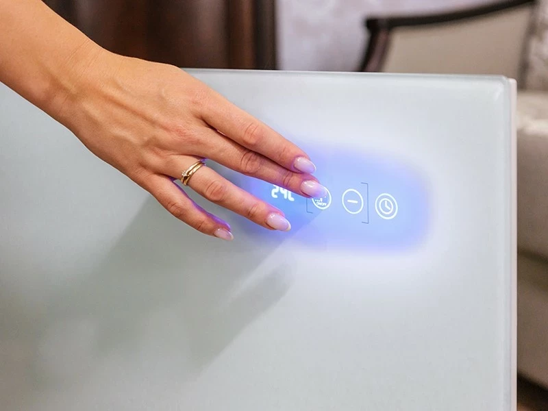 Konvektor Lafe IR ThermoSmart 500 W, pameten, bel