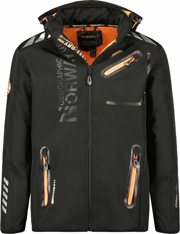 Športna softshell jakna za moške Inny, črna