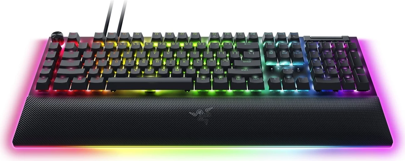 Mehanska igralna tipkovnica Razer BlackWidow V4 Pro, črna
