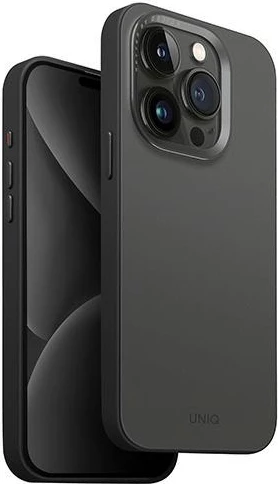 Ovitek za telefon UNIQ Lyden DS za iPhone 15 Pro Max 6,7", MagClick, sivo-črn