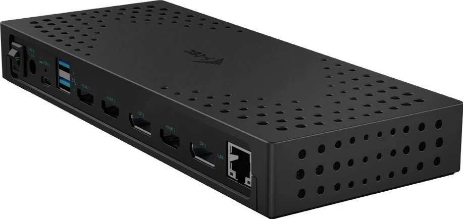 Dokovna postaja i-tec CATRIPLE4KDOCKPD2, 3x 4K, USB 3.0/USB-C/Thunderbolt, 100W, črna