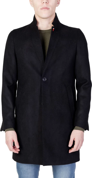 Plašč za moške Mulish, črn