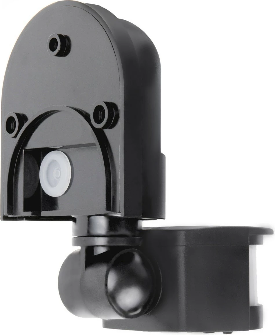 Senzor gibanja in mraka Maclean MCE25GR, 180°, 5–12 m, IP44, črn