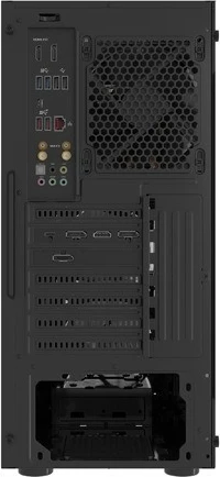 Midi tower z ojačanimi steklenim stranskim panelom Natec Fury Shobo SH4F, črn