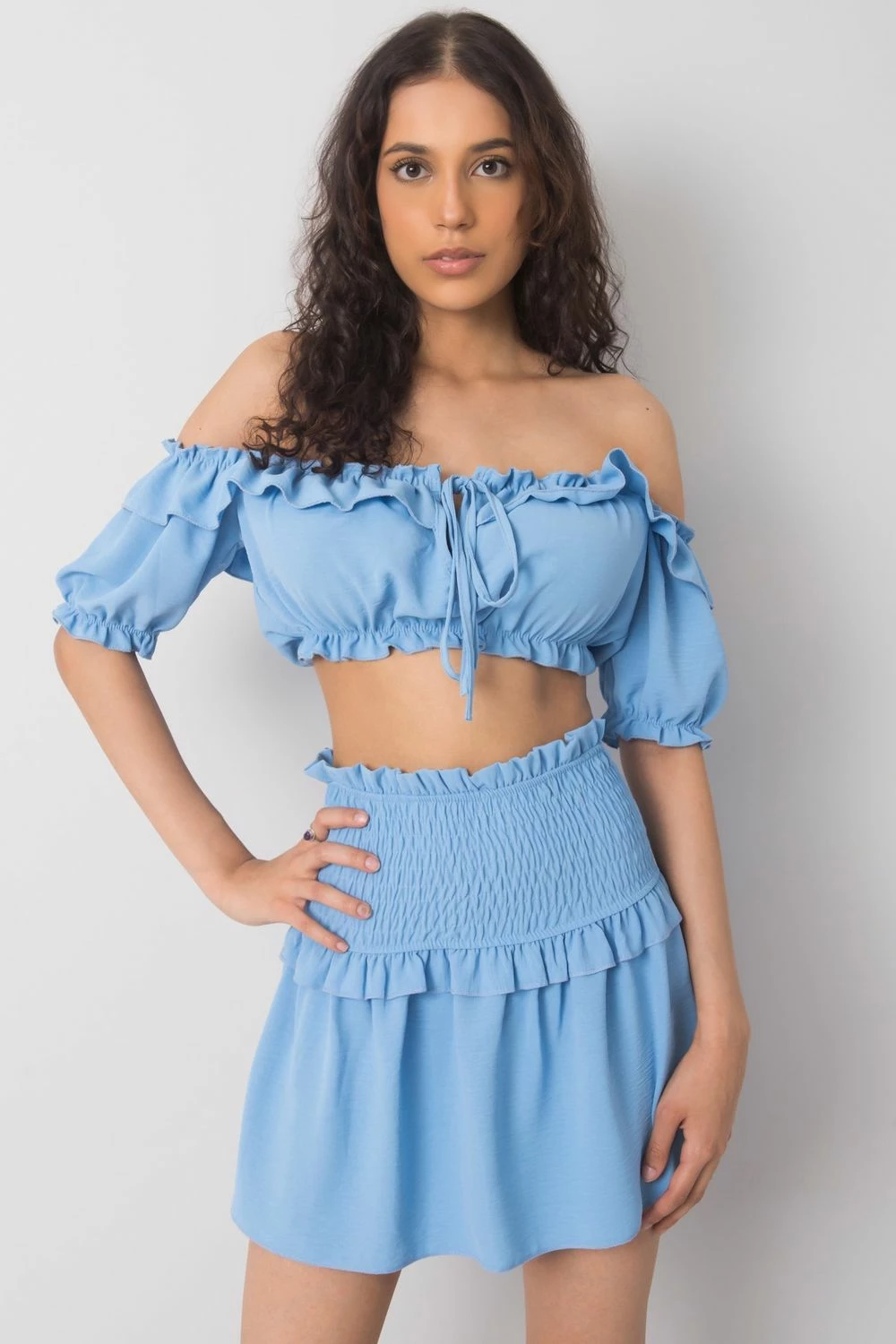 Bluza za ženske Och Bella 167520, modra