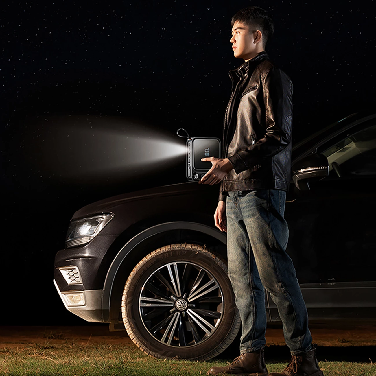 Zasilni start-stop z visoko kapaciteto Baseus Super Energy Ultra BS-CH005, 26800 mAh, 3000A, črn