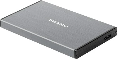Ohišje za HDD Natec Rhino Go, USB 3.0, 2,5", sivo