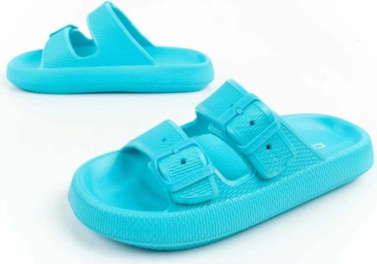 Copati za ženske CMP Belem Slipper W 3Q90646 L915, turkizni