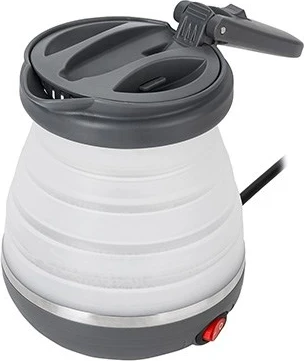 Električni čajnik 0,6 L, 750 W, črn in bel Adler AD 1279