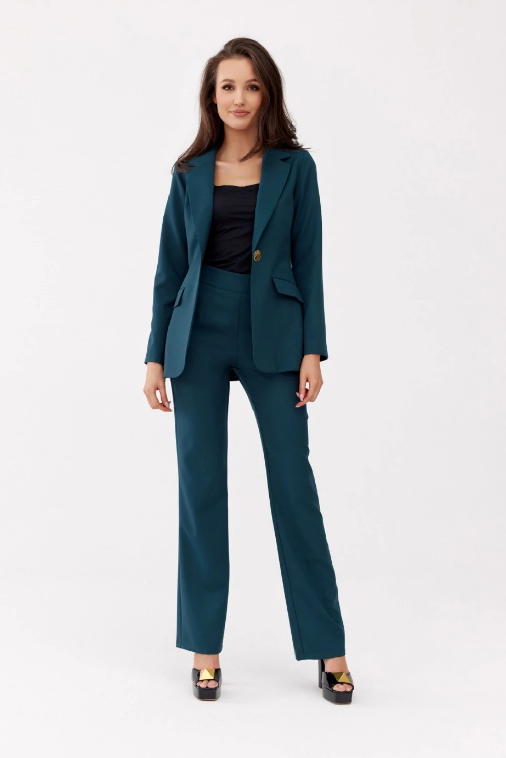 Pantole ženske Roco Fashion 180743, zelene
