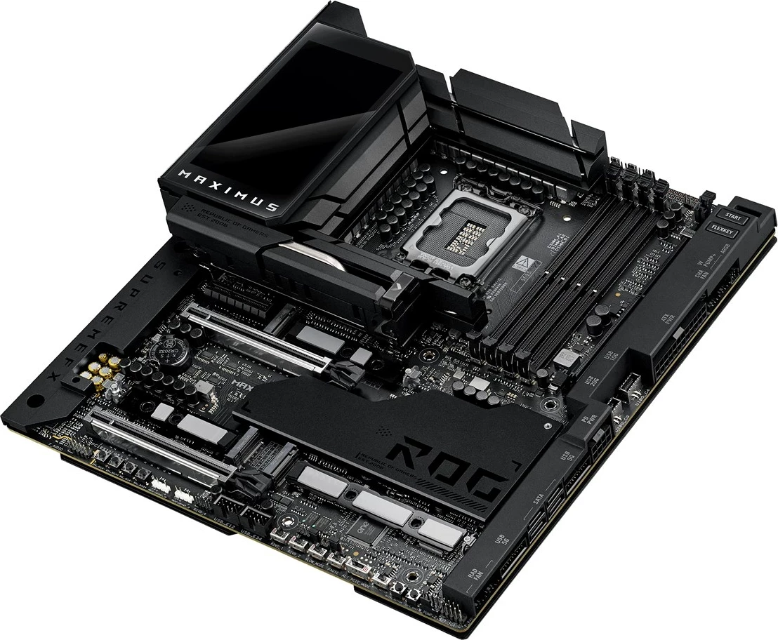 Matična plošča ASUS ROG MAXIMUS Z890 EXTREME, vtičnica LGA 1851, črna Matična plošča ASUS ROG MAXIMUS Z890 EXTREME, vtičnica LGA 1851, črna