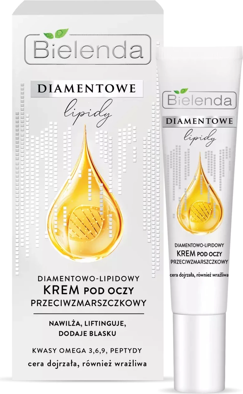 Krema za oči Diamond Lipid, Bielenda, 15 ml