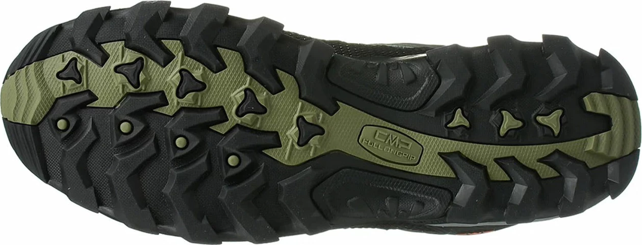 Trekking superge za moške CMP Rigel Low WP, sivo-zelene