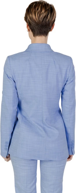 Elegantna ženska jakna Sandro Ferrone, svetlo modra