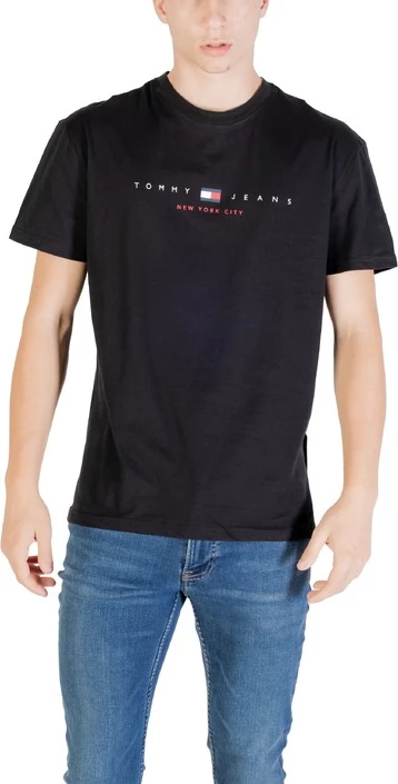 Majica za moške, črna, Tommy Hilfiger Jeans