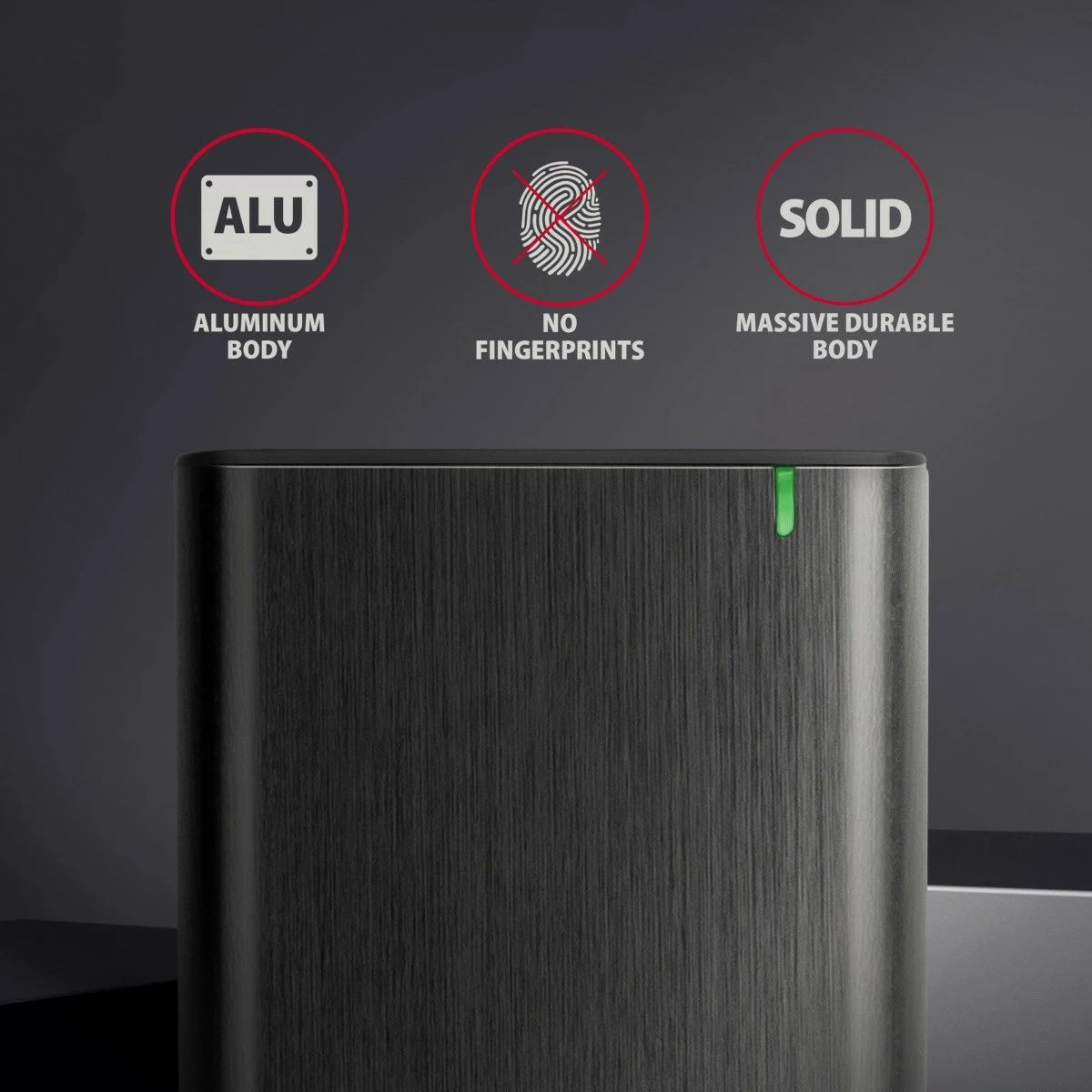 Računalniško ohišje za HDD/SSD 2,5", USB 3.2 Gen 1, aluminij, karbon, AXAGON EE25-A6M Računalniško ohišje za HDD/SSD 2,5", USB 3.2 Gen 1, aluminij, karbon, AXAGON EE25-A6M