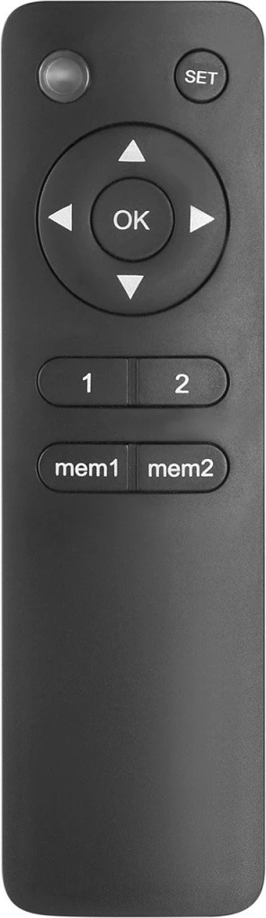 Električni stropni nosilec za TV Maclean MC-880T, 32–70 inč, do 35 kg, črn