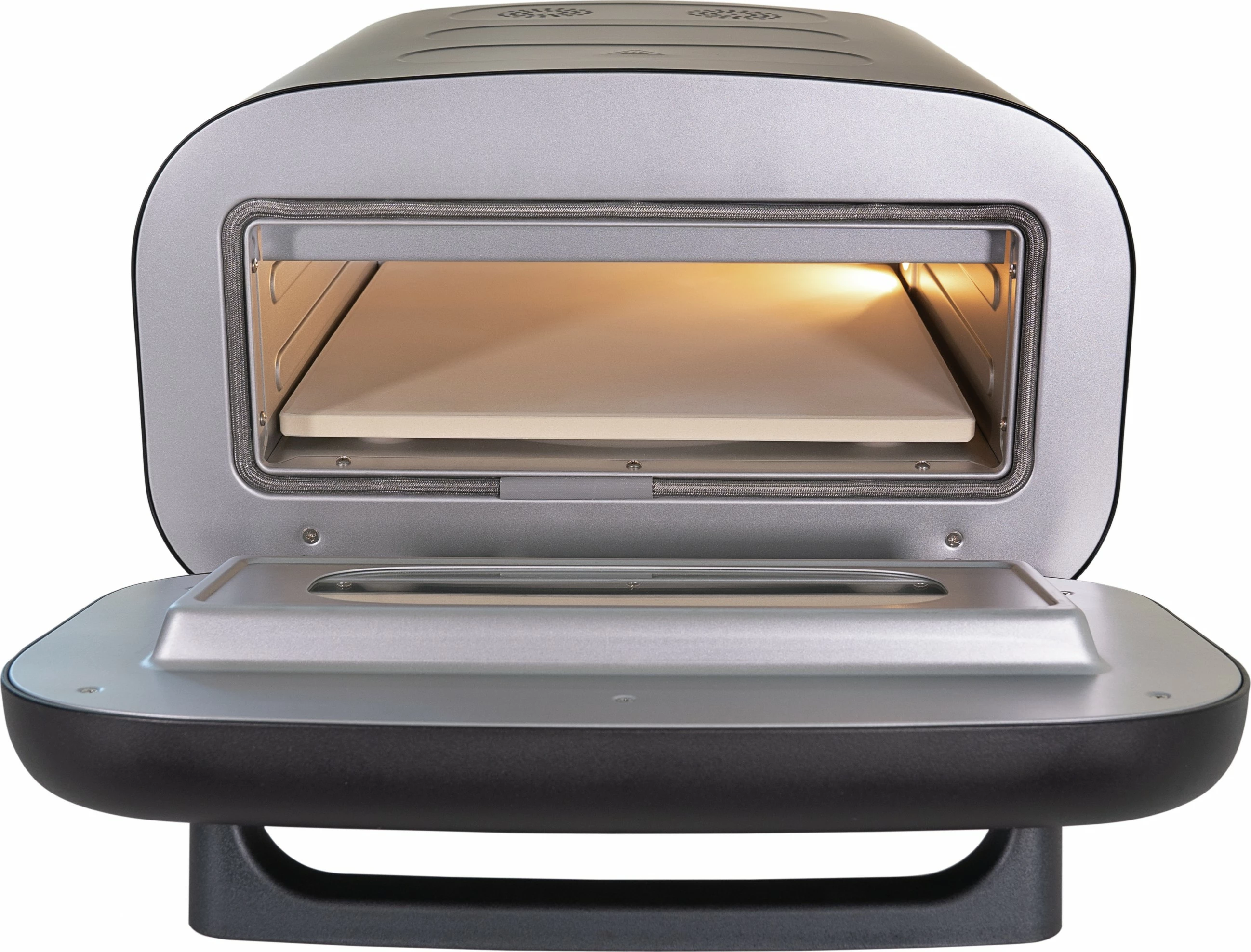 Pizza pečica, Unold 68805, 1 pica, 30 cm, digitalna, 450 °C, črna
