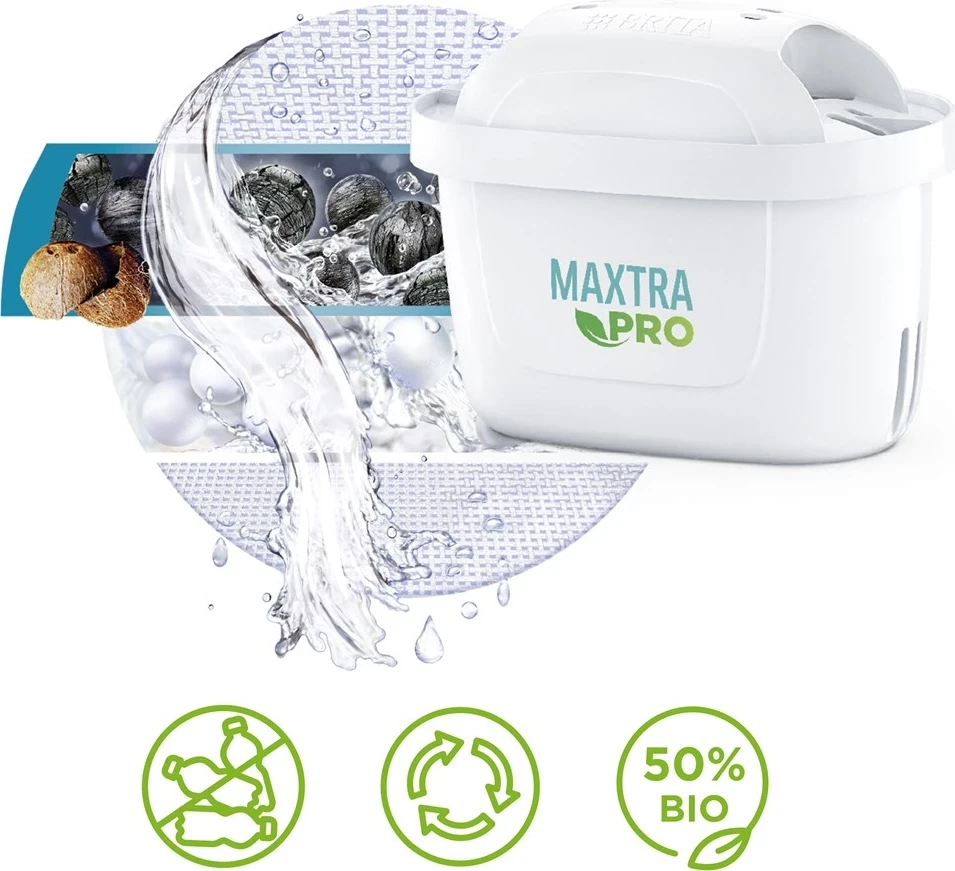 Filtrirnik vode - Brita MX+ Pro Pure Performance, 150 L, 1 kos, bel