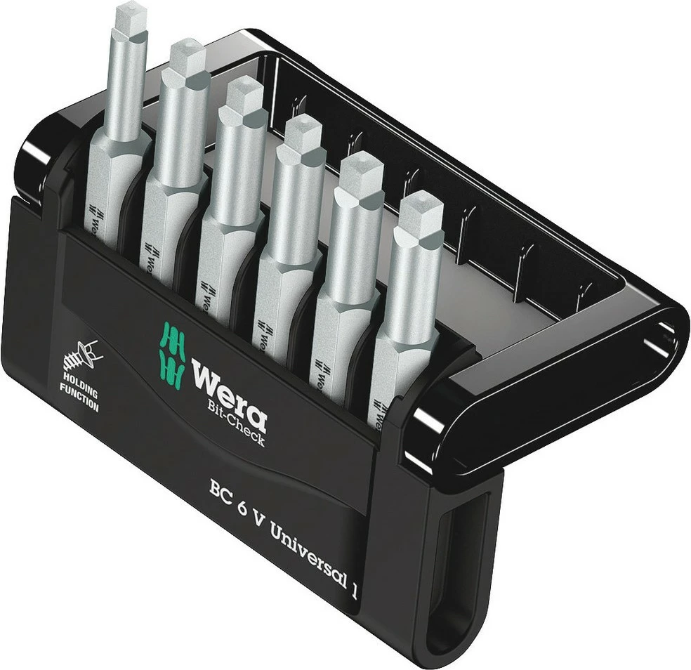 Set bitov za univerzalno uporabo, Wera Bit-Check 6 V Universal 1, 6 kos