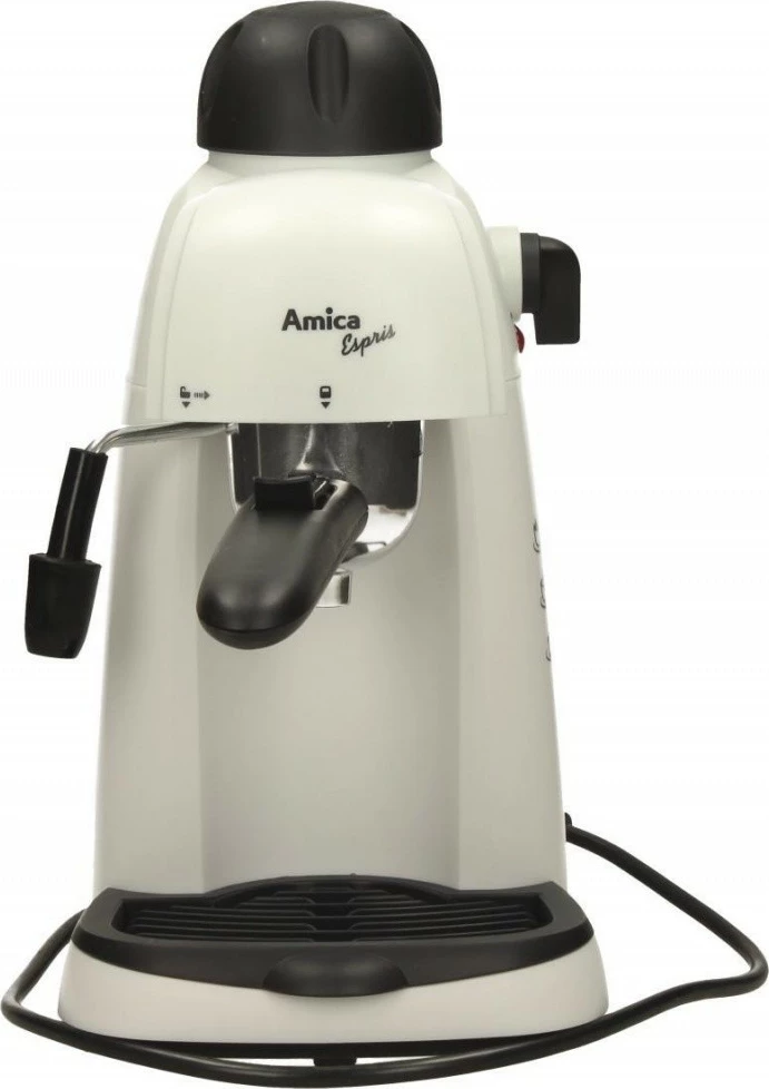 Aparat za espresso Amica Espris CD1011, ročni, 0,25 L, bel/črn