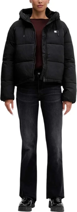 Jakna za ženske Tommy Hilfiger Jeans, črna