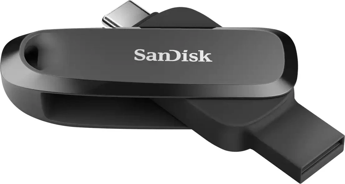 USB ključek Type-C/Type-A, Sandisk, črn USB ključek Type-C/Type-A, Sandisk, črn