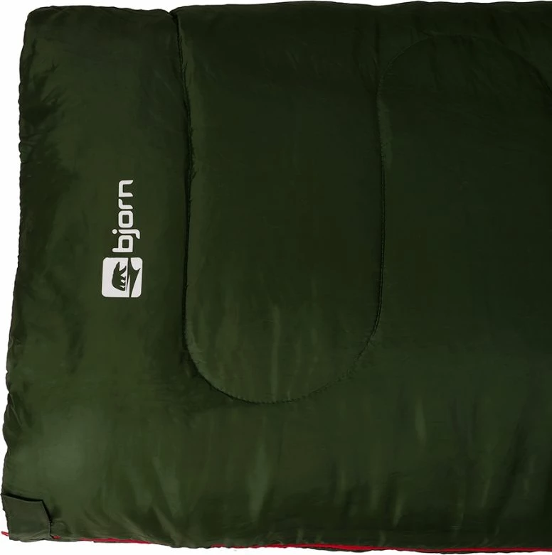 Spalna vreča 180x75 cm Bjorn Camper, za moške in ženske, zelena