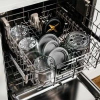 Set posod za sladice Ninja XSK4PINTEUUK, 4 kosa, prozoren z sivim pokrovom