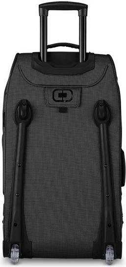 Velika potovalna torba z gumijastimi kolesi, OGIO Terminal Black Pindot 108226_317, 95 L, teleskopska ročica, črna/karbon/siva
