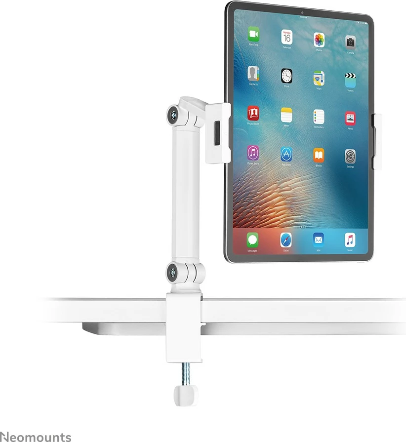 Namizni nosilec za tablico Newstar Neomounts DS15-545WH1, univerzalen, gibljiv, bel Namizni nosilec za tablico Newstar Neomounts DS15-545WH1, univerzalen, gibljiv, bel