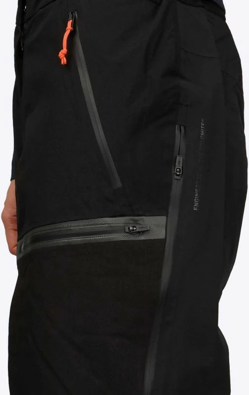 Smučarske in alpinizem hlače Salewa Sella 2L Powertex TirolWool® Responsive, ženske, črne