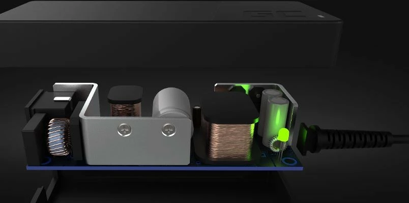 Napajalnik 18,5 V, 3,5 A, 65 W, črn — Green Cell AD11P za HP