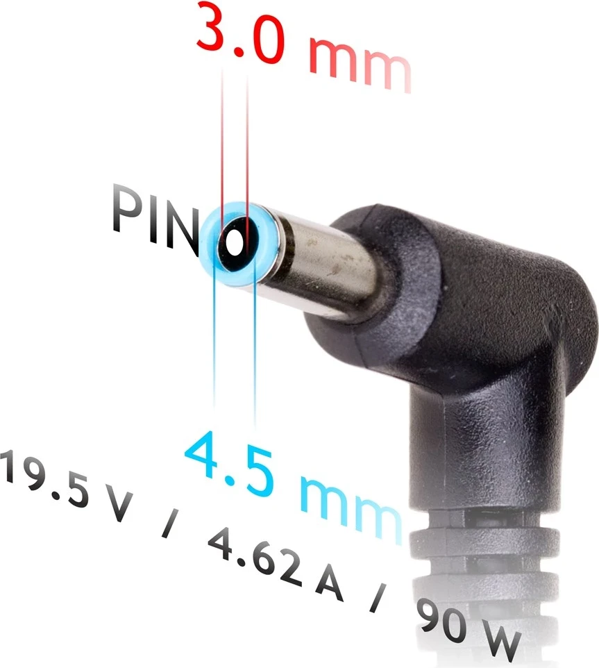 Polnilnik za prenosnik Akyga AK-ND-26, 90 W, črn