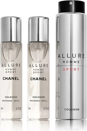 Eau de Cologne, Chanel Allure Homme Sport za moške, 3 kosi